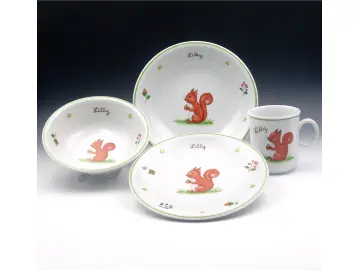 Geschirr - Eichhörnchen