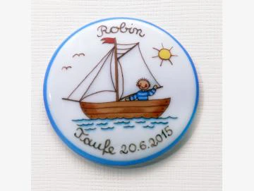 Medaillon - Schiff