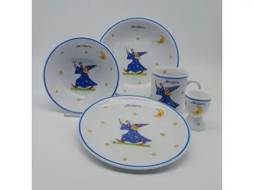 5 tlg. Geschirr - Zauberer