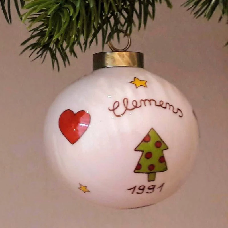 Weihnachtskugel, Tanne