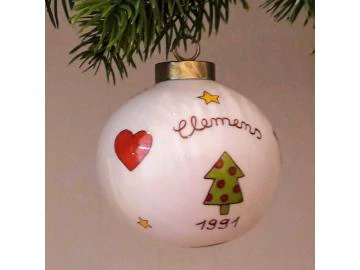 Weihnachtskugel, Tanne