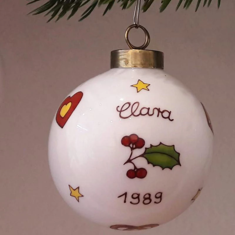 Weihnachtskugel, Ilex