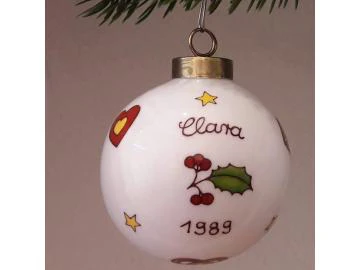 Weihnachtskugel, Ilex