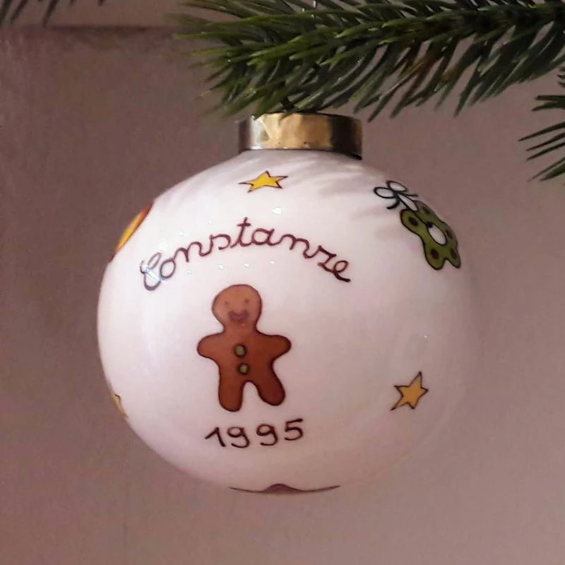 Weihnachtskugel, Männchen