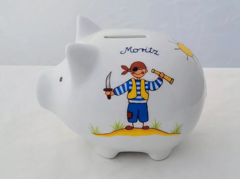 Sparschwein - Pirat