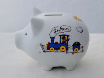Sparschwein - Eisenbahn