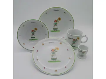 Geschirr - Blumenmädchen
