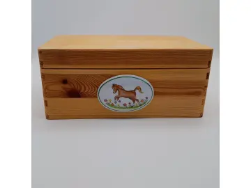 Holzbox Pferd