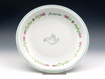 Teller Taube, 20 cm