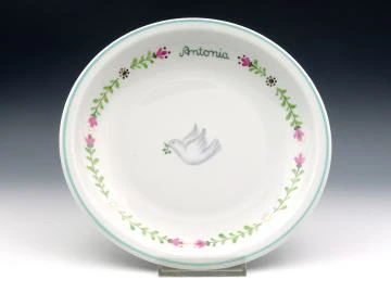 Teller Taube, 20 cm